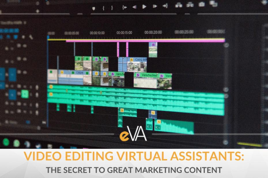 video editing virtual assistants can help create great visuals